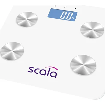 Osobní váha Scala SC 4280 váha s diagnostikou tělesných parametrů digitální Max. váživost=180 kg bílá