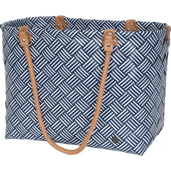 Kabelka HANDED BY Saint-Maxime stripes taška, ocean blue