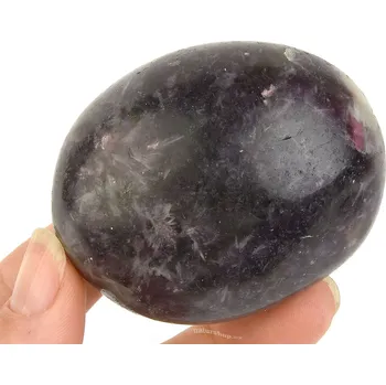 Přírodní kámen Lepidolit leštěný kámen z Madagaskaru 187g