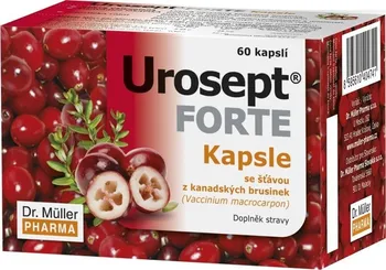 Přírodní produkt Dr. Müller Pharma Urosept Forte 60 cps.