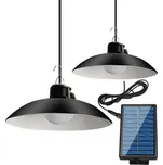Solární zahradní závěsné světlo Duo