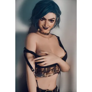 Silikonová panna Elsa-Babe Doll Elsababe sex-dolls Kinsley Clark 165cm / Anime Platinum Silicone Sex Doll
