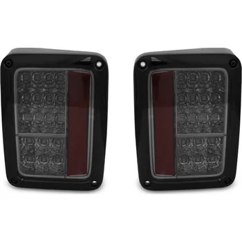 Zadní světlomet TUNING-TEC Zadní světla Jeep Wrangler JK 07-18 kouřové LED