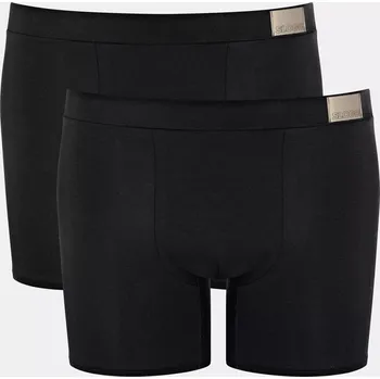 Boxerky Pánské boxerky men GO Natural Short C2P - Sloggi tmavá kombinace hnědé (M004) 00XL