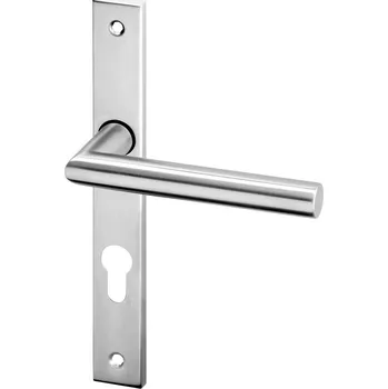 ACT SERVIS ACT - Tipa úzky štít Provedení: PZ (vložkový zámek), Povrch: IN - nerez, Rozteč: 72 mm