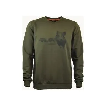 Pánská mikina C.I.T. TRADE s.r.o. Dětská myslivecká mikina - motiv divočák - Velikost 4