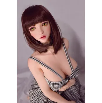 Silikonová panna Elsa-Babe Doll Elsababe sex-dolls Suzumiya Oriyuki 102cm / Anime Platinum Silicone Sex Doll
