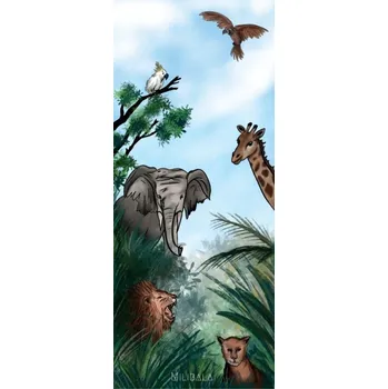 podložka na cvičení Milibala podložka Džungle