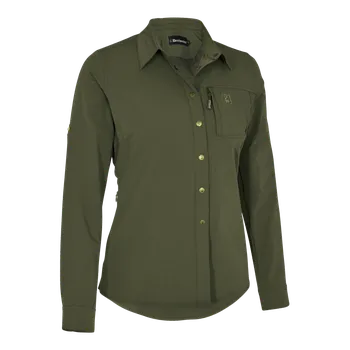 Deerhunter DÁMSKÁ KOŠILE PROTI HMYZU S ÚPRAVOU HHL Barva: Khaki, Velikost: 38