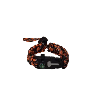 Vybavení pro přežití KPZ Outdoor Paracord 5v1 náramek přežití