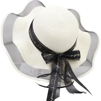 Klobouk Amparo Miranda® Dámský klobouk se stuhou Bílý