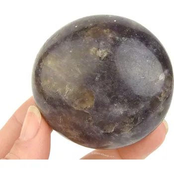 Přírodní kámen Lepidolit leštěný kámen z Madagaskaru 194g