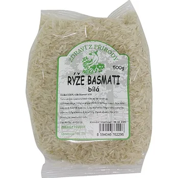 Zdraví z přírody Rýže basmati bílá 500g
