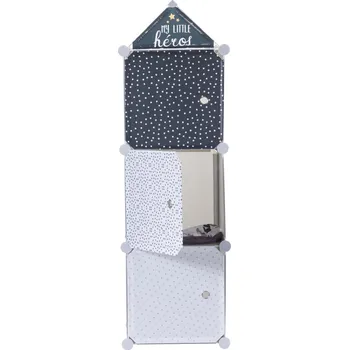 Dětsný nábytek Home Deco Kids Dětská modulární skříň My little Hero - třídílná