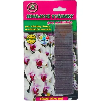 Hnojivo Tyčinkové hnojivo BIOM pro orchideje 30 ks