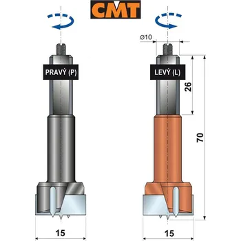 Sukovník CMT Sukovník 15x70 S10x26