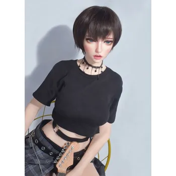 Silikonová panna Elsa-Babe Doll Elsababe sex-dolls Natsuki Kaoru 150cm / Anime Platinum Silicone Sex Doll