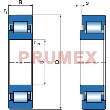 ZKL NJ 311 M C3 válečkové ložisko