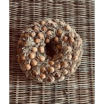 umělá květina Hitra Přírodní věnec OŘEŠÁK