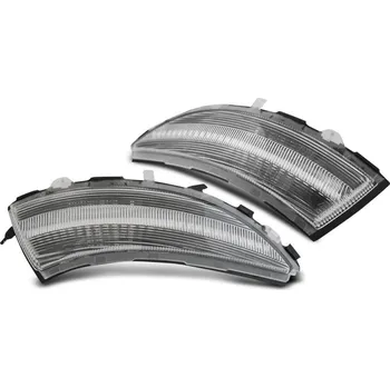 Směrový světlomet TUNING-TEC Boční blikače Renault Clio IV 12-16 LED SEQ bílé