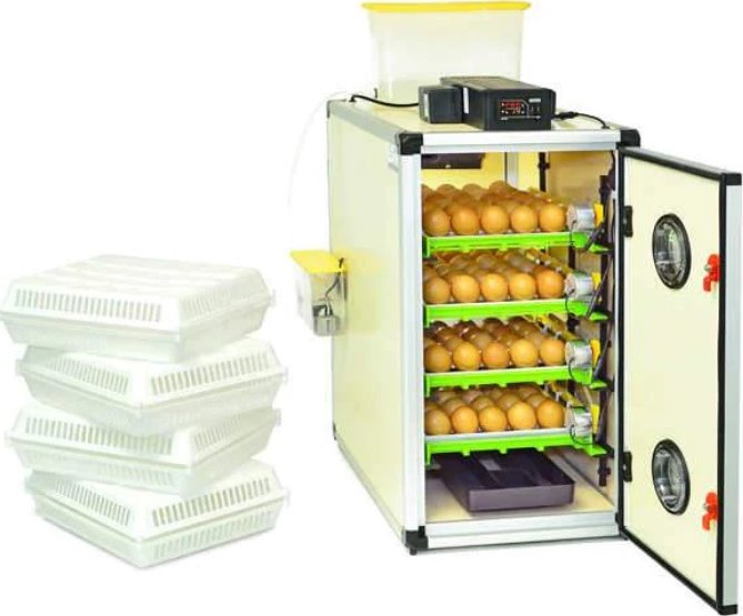 Automatická digitální líheň na kuřata, křepelky, drůbež CIMUKA CT120SH líheň na 120 vajec