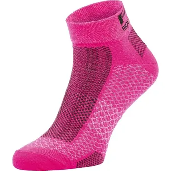 Pánská móda R2 PONOŽKY ATS10D EASY BASIC CYCLING RŮŽOVÁ - růžová/S