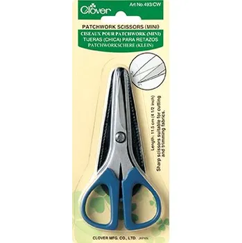 Krejčovské nůžky Nůžky pro patchwork malé Clover 493/CW