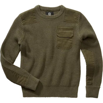 Chlapecký svetr Svetr dětský Kids BW Pullover olivový 170/176