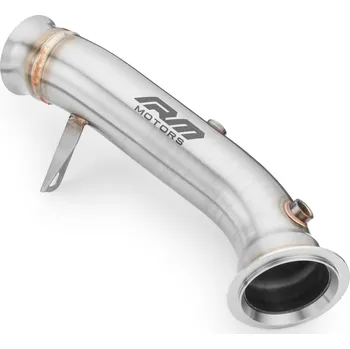 Zadní díl výfuku RM Motors Downpipe BMW F20, F21 135i, 135ix N55