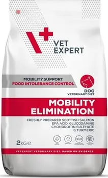 Krmivo pro psa VetExpert Dog Veterinary Diet Adult Mobility Elimination Salmon 2 kg