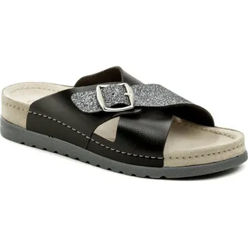 Dámské sandále Milami TOR15 černé dámské nazouváky EU 36 + DÁREK