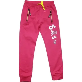 Dívčí tepláky pro dívky s potiskem TIK-TOK 837 588/11 vel. 158