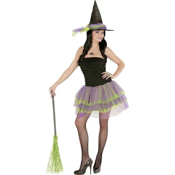 Karnevalový kostým Kostým jiskrná čarodějnice černý - M