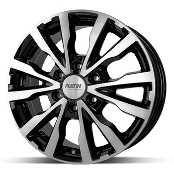 Disk Alu disk Platin P86 Black 6,5x17 6x130 ET54 černý leštěný