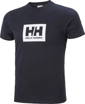 Pánské tričko Helly Hansen Box 53285 tmavě modré S