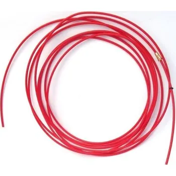 Příslušenství ke svářečce Bowden červený 5m 1,0-1,2mm TEFLON