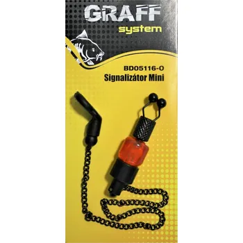 Signalizace záběru GRAFF - Řetízkový signalizátor Mini - oranžový
