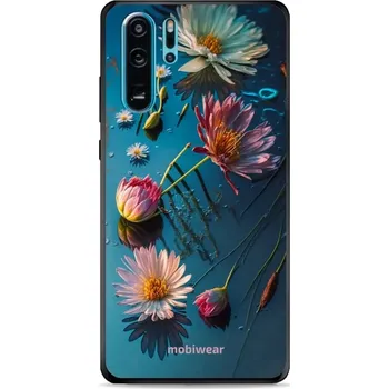 Pouzdro na mobilní telefon Lesklý kryt Mobiwear Glossy - Huawei P30 Pro - G013G Květy na hladině (Prémiové lesklé pouzdro, obal, kryt Mobiwear Glossy na mobil Huawei P30 Pro - G013G Květy na hladině, materiál Plast + TPU silikon - krytí po všech stranách, neošoupatelný potisk, tenk