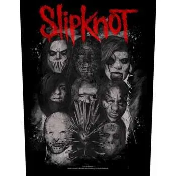 Nášivka Merch Slipknot: Zádová Nášivka We Are Not Your Kind Masks