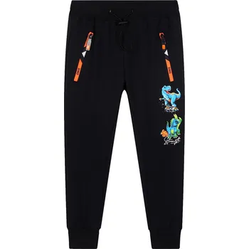 Dětské tepláky Kugo DINO 8501 černé 735/102 vel. 116