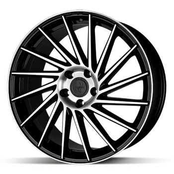 Disk Alu disk Keskin KT17 MBFP 10x22 5x130 ET50 černý matný leštěný