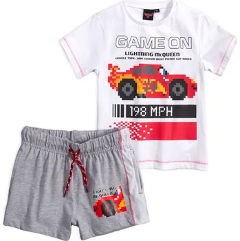 Chlapecká souprava DISNEY CARS GAME ON bílá Velikost: 98