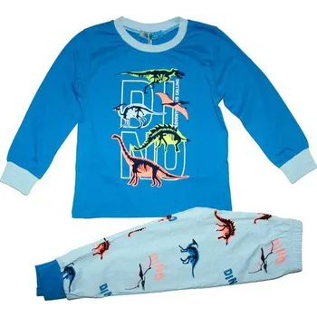 Chlapecké dětské pyžamo pro kluky DINASAUŘI 1338 modré 862/10 vel. 98