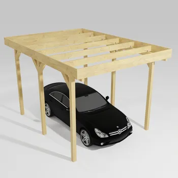 Přístřešek na auto Dakota I 360 x 500 cm - Sloupek 12 x 12 x 290 cm