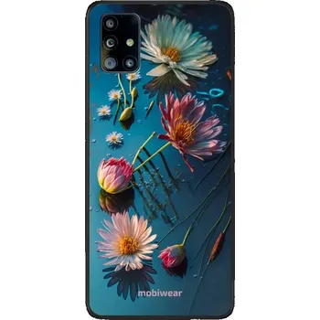 Pouzdro na mobilní telefon Lesklý kryt Mobiwear Glossy - Samsung Galaxy A51 - G013G Květy na hladině (Prémiové lesklé pouzdro, obal, kryt Mobiwear Glossy na mobil Samsung Galaxy A51 - G013G Květy na hladině, materiál Plast + TPU silikon - krytí po všech stranách, neošoupatelný)