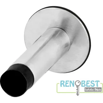 AC-T Zarážka dveří NÁSTĚNNÁ nerez (na vrut) Povrchová úprava: nerez