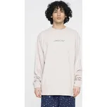 SANTA CRUZ triko - Cosmic Bone Hand L/S T-Shirt Smoke (SMOKE)