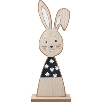 Anděl Přerov Zajíc dřevěný 12 x 30 cm na postavení