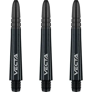 Příslušenství pro šipky Násadky Winmau Vecta Black Midi