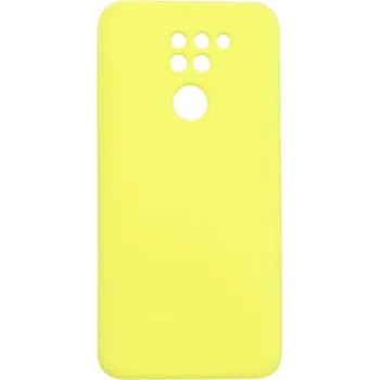 Pouzdro na mobilní telefon Kryt Xiaomi Redmi Note 9 žlutý (obal neboli pouzdro na Xiaomi Redmi Note 9)